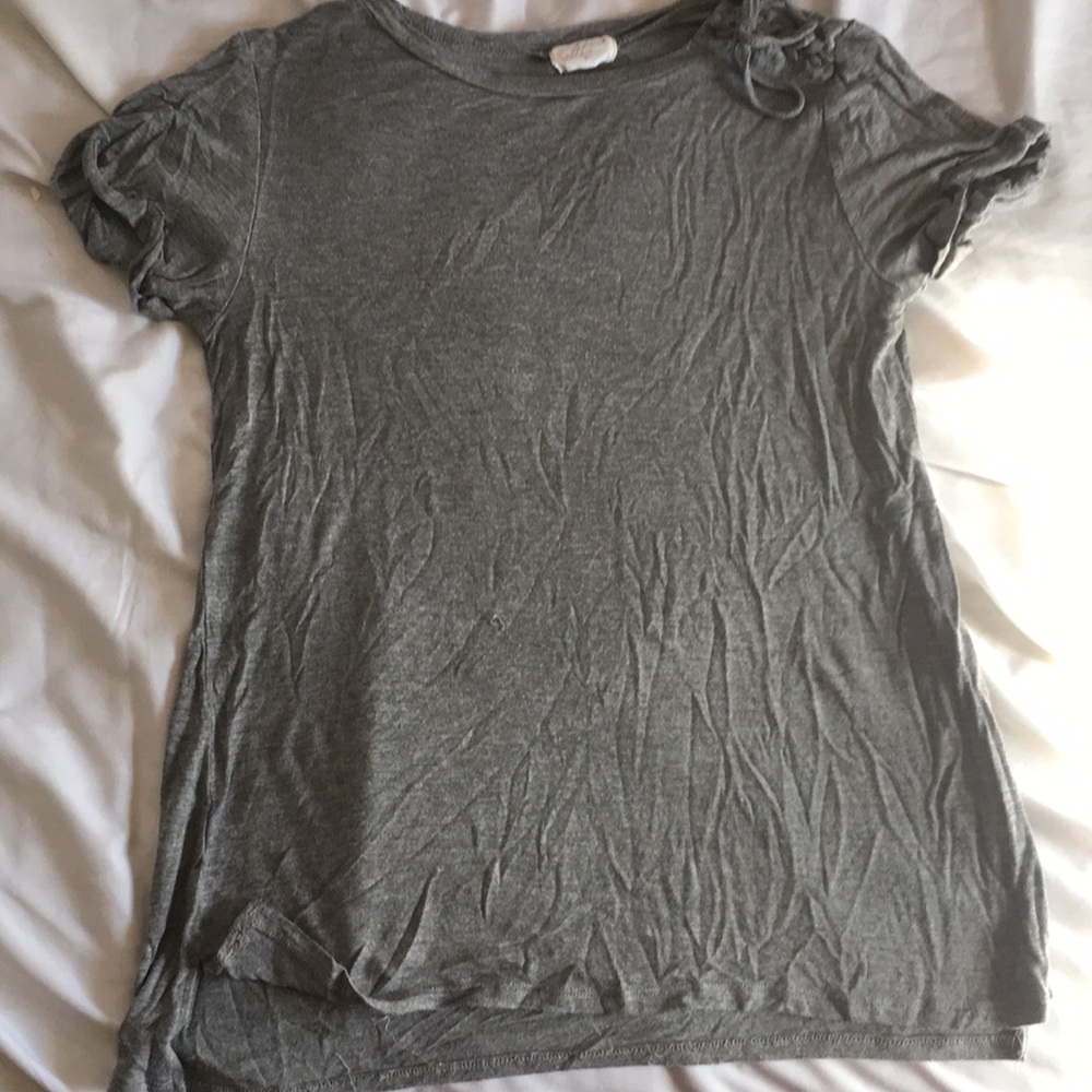 Gray top, only worn once!
